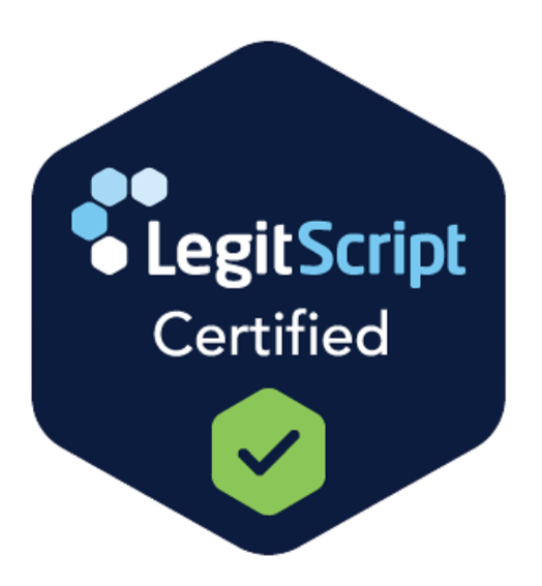 LegitScript Certified — WellMedr verified online pharmacy